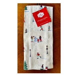 Kitchen Towel. Winter Scene. New with Tag.